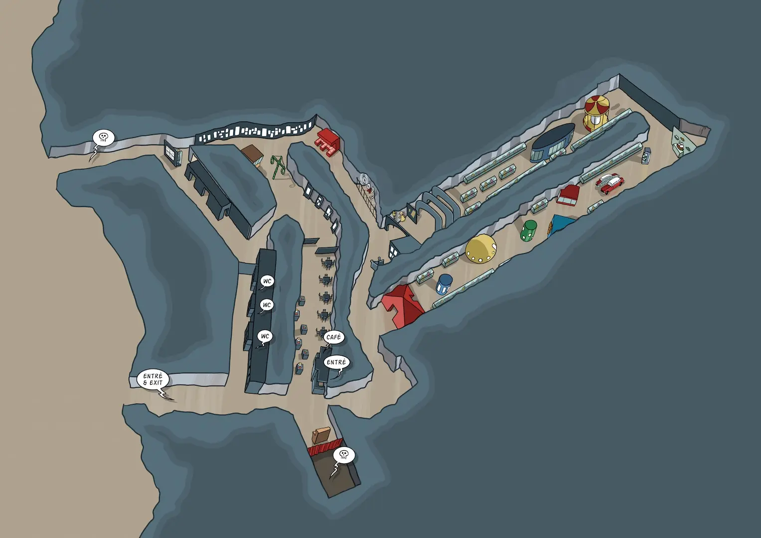 Interactive map